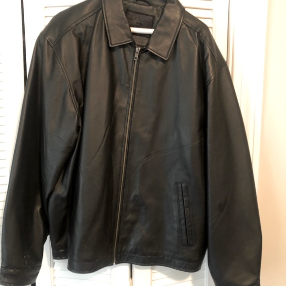 Men’s Leather Coat- excellent condition - Picture 3 of 3